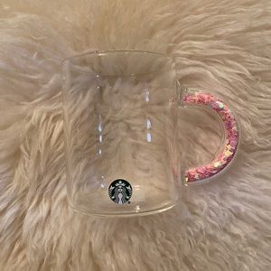 Starbucks 2022 Valentines Day Glass Mug